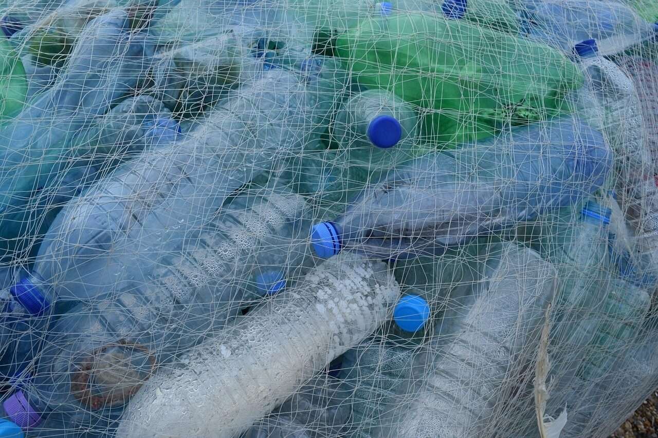 fishing net, plastic bottles, rubbish, netting, boats, beach, cleanup, bottle, nature, recycling, single-use plastic, earth day